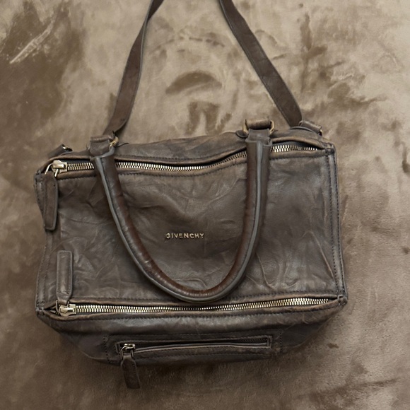Givenchy Dark Brown Leather Accessory - Picture 1 of 4